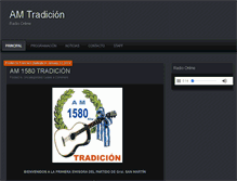 Tablet Screenshot of amtradicion.com